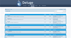 Desktop Screenshot of forum.deluge-torrent.org