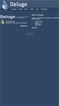 Mobile Screenshot of deluge-torrent.org
